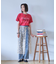 【nane】コーデのアクセントに、レースラップスカート