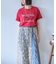 【nane】コーデのアクセントに、レースラップスカート