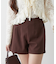 ハイウエストショートパンツ