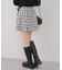 【Tweed Collection】ラメツイードミニスカート