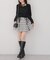 【Tweed Collection】ラメツイードミニスカート