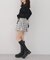 【Tweed Collection】ラメツイードミニスカート