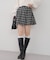 【Tweed Collection】ラメツイードミニスカート