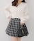 【Tweed Collection】ラメツイードミニスカート