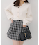 【Tweed Collection】ラメツイードミニスカート