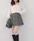 【Tweed Collection】ラメツイードミニスカート