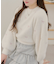【RMAF】リボン刺しゅうフェザーニット
