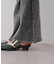 リボンカーゴデニムフレアパンツ