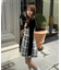 【Tweed Collection】肩リボンミニジャンスカ