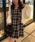 【Tweed Collection】肩リボンミニジャンスカ