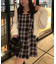 【Tweed Collection】肩リボンミニジャンスカ