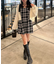 【Tweed Collection】肩リボンミニジャンスカ
