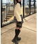 【Tweed Collection】肩リボンミニジャンスカ