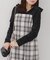 【Tweed Collection】肩リボンミニジャンスカ