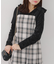 【Tweed Collection】肩リボンミニジャンスカ