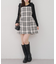 【Tweed Collection】肩リボンミニジャンスカ