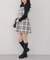 【Tweed Collection】肩リボンミニジャンスカ