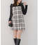 【Tweed Collection】肩リボンミニジャンスカ