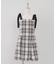 【Tweed Collection】肩リボンミニジャンスカ