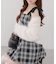 【Tweed Collection】肩リボンミニジャンスカ