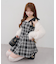 【Tweed Collection】肩リボンミニジャンスカ