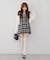 【Tweed Collection】肩リボンミニジャンスカ