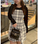【Tweed Collection】肩リボンミニジャンスカ