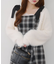 【Tweed Collection】肩リボンミニジャンスカ