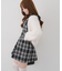 【Tweed Collection】肩リボンミニジャンスカ