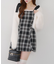 【Tweed Collection】肩リボンミニジャンスカ