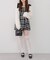 【Tweed Collection】肩リボンミニジャンスカ