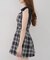 【Tweed Collection】肩リボンミニジャンスカ