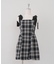 【Tweed Collection】肩リボンミニジャンスカ