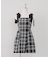 【Tweed Collection】肩リボンミニジャンスカ