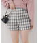 【Tweed Collection】チェックショートパンツ
