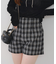 【Tweed Collection】チェックショートパンツ