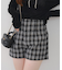 【Tweed Collection】チェックショートパンツ