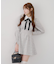 【Tweed Collection】ツイード配色衿ミニワンピース