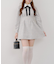 【Tweed Collection】ツイード配色衿ミニワンピース