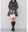 【Tweed Collection】ツイード配色衿ミニワンピース