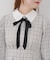 【Tweed Collection】ツイード配色衿ミニワンピース