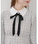 【Tweed Collection】ツイード配色衿ミニワンピース