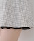 【Tweed Collection】ツイード配色衿ミニワンピース