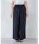 【natural couture】イージーウエストワイドパンツ