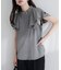 【natural couture】ラッフルフリルフロントアシメブラウス