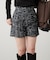 ワイドウエストショートパンツ