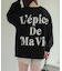 バックロゴマットモールプルオーバー