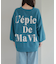 バックロゴマットモールプルオーバー