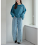 バックロゴマットモールプルオーバー