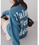 バックロゴマットモールプルオーバー